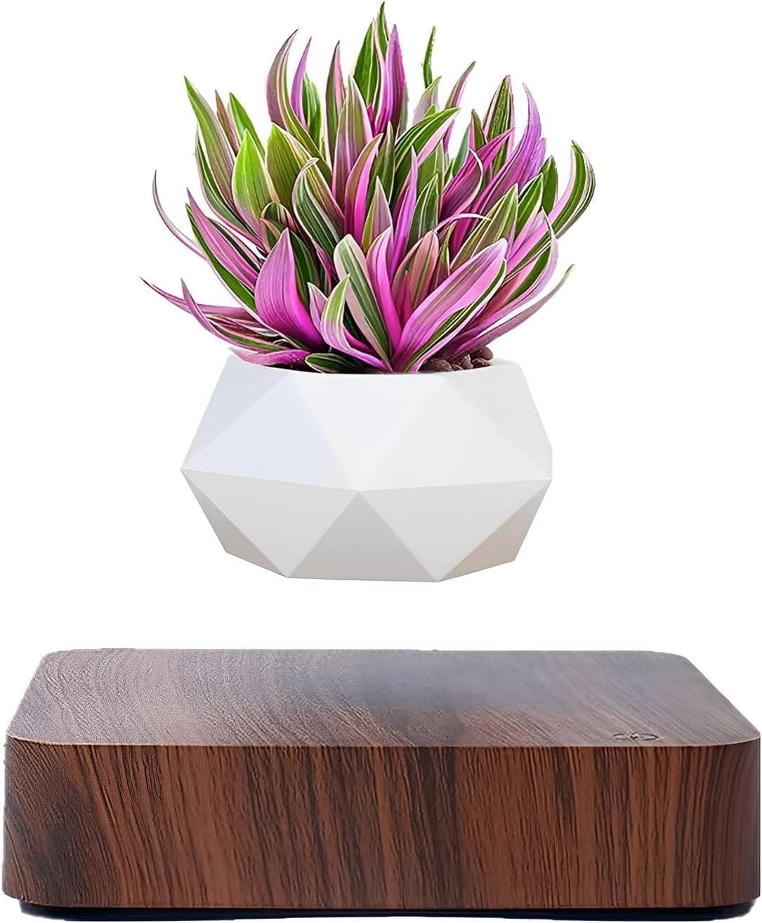 Floating Magnetic Planter – Rotating Levitating Flower Pot for Home & Desk Decor